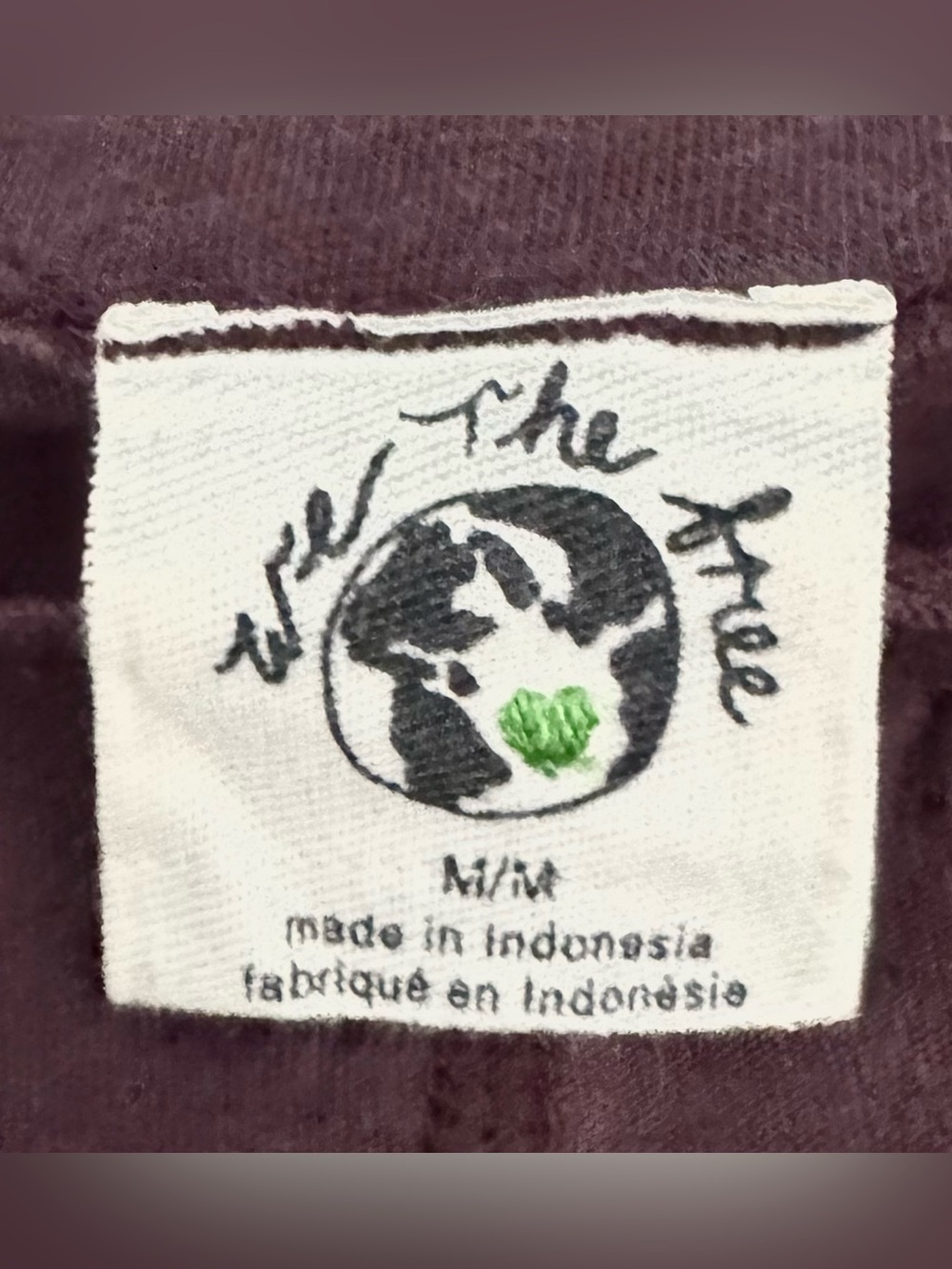 Free People We The Free Paris Tunic / Dress Vineyard Grape Burgundy - Picture 12 of 13